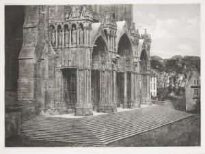 Chartres katedral av Charles Nègre