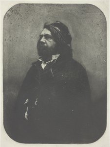 Porträtt av Theophile Gautier efter Nadar av Charles Nègre