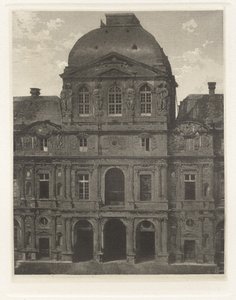 Tavla VII – Louvren, klockans paviljong (Plåt VII – Louvren, klockans paviljong)