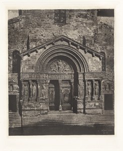 Skylt VI – Portal of Saint-Trophime of Arles (Platt VI – Entrance of Saint Trophime of Arles)