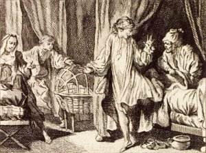 Le Berceau av Charles Nicolas Cochin