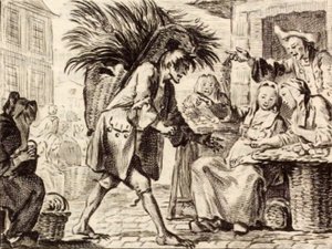 Djävulen i Papefiguière av Charles Nicolas Cochin
