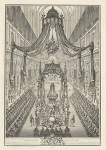 Begravningsentreprenörer av Polyxena av Hessen-Rheinfels av Charles Nicolas Cochin I