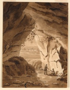 I en grotta av Charles Nicolas Ransonnette