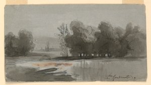 Landskap av Charles Nicolas Ransonnette