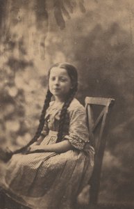 Marie LaPorte,mitten av 1850-talet (foto) av Charles Ozanam