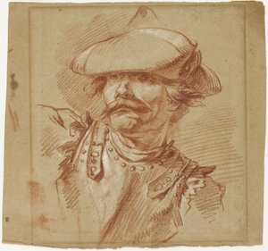 Chef för en soldat av Charles Parrocel