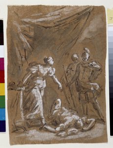 Judith och Holopherne (teckning)