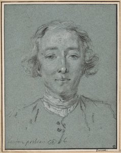 Porträtt av konstnären Pierre Lenfant av Charles Parrocel