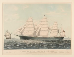 Clipperskepp av Charles Parsons
