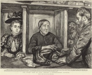 Bakom en pantbanksdisk (litho) av Charles Paul (after) Renouard