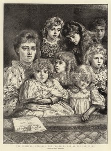 Jullovet, Barnlådan på Pantomime av Charles Paul Renouard