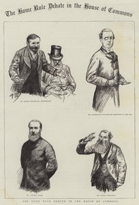 Debatten om självstyre i underhuset av Charles Paul Renouard