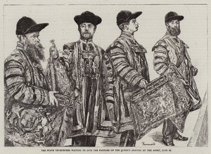 Hennes Majestät Drottningens jubileum av Charles Paul Renouard