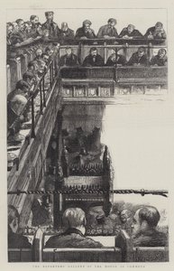 Underhusets galleri för journalister av Charles Paul Renouard