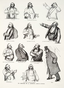 A Speech by M. Gambetta: Gestures and Attitudes, from History of the Third Republic, Vol. I, Politisk historia, utg.1933