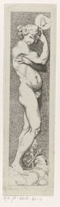 het genie The Genie (titel på objekt) av Charles Philippe Campion de Tersan