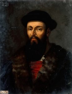Porträtt av Ferdinand Magellan 1470-1521