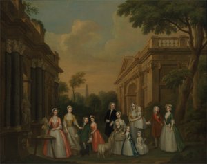 The Finch Family, ca 1732 (olja på duk)