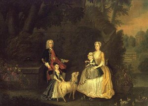 Sir William Strickland och hans familj