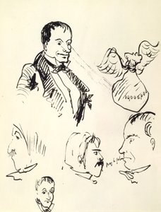 Självporträtt, c1850-1867 av Charles Pierre Baudelaire