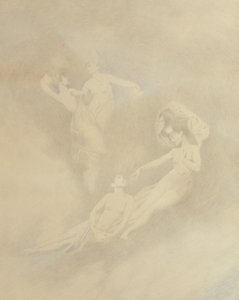 Andar i dimman (silverpoint) av Charles Prosper Sainton