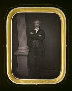 Samuel Houston, 1851 (daguerreotypi) av Charles R. and Henry W. 1823-65 Meade