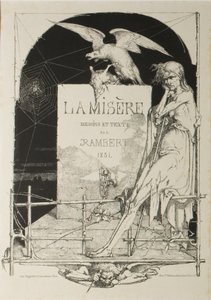 Titelsida från Misery av Charles Rambert