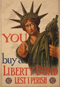 Du--köp ett Liberty-obligation så att jag inte går under, 1917