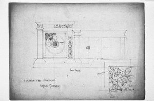 S. Maria dei Miracoli altarskärm, 1891 av Charles Rennie Mackintosh