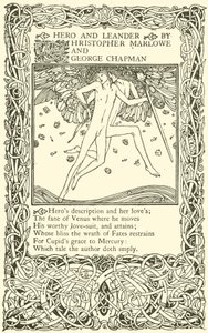 Från Hero and Leander (gravyr) av Charles Ricketts