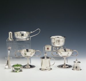 Silverarbete, ca 1900-06 (silver)