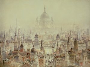 En hyllning till Sir Christopher Wren av Charles Robert Cockerell