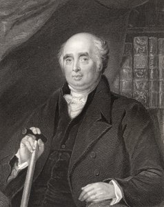 Henry Richard Fox, graverad av H. Robinson, från "National Portrait Gallery, volume III", publicerad omkring 1835.