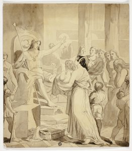 Scen ur "En vintersaga av Charles Robert Leslie