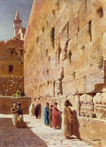 Vid klagomuren, 1873