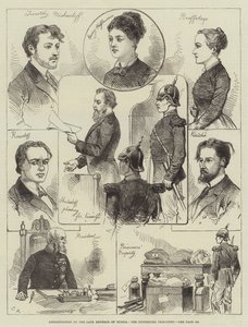 Mordet på den framlidne kejsaren av Ryssland, de fördömda fångarna av Sir John Charles Robinson