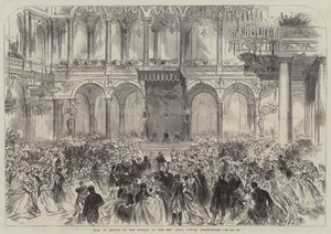 Bal till Sultanens ära, på New India Office, Westminster av Sir John Charles Robinson
