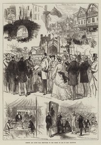 Chester och Eton Hall-festligheter vid Earl Grosvenors års ålder