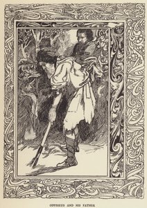 Odysseus och hans far av Sir John Charles Robinson