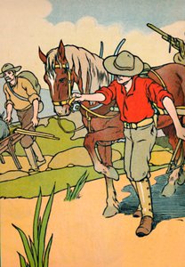 Iväg till guldfälten, 1912 av Charles Robinson