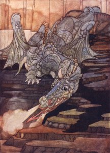 Draken dödad av Saint George