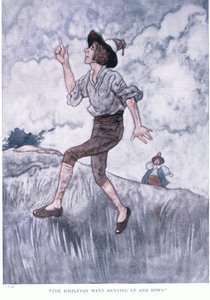 Simplingen gick på jakt upp och ner, 1930-talet av Charles Robinson
