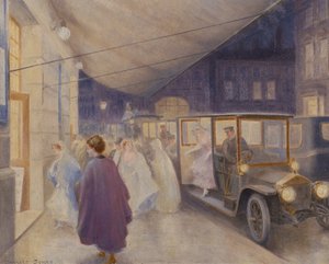 Ankomst till Operan av Charles Robinson Sykes