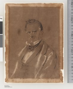 Porträtt av Joseph Raphael, ca 1852 av Charles Rodius