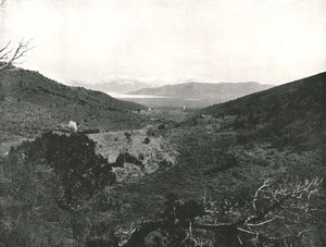 Utah Lake från Circle Point, Salt Lake City, USA, 1895.
