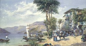 Luvino, Lago Maggiore av Charles Rowbotham