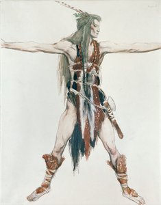 Kostymdesign för Siegfried, c1850-1880