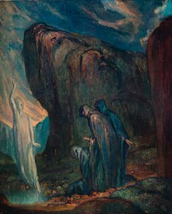 "De heliga kvinnorna och uppståndelsens ängel", 1910