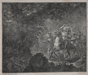 William Tell vid Kuessnacht, 1820. av Charles Samuel Girardet